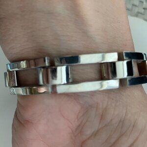 925 Sterling Silver  bracelet Mexico 8"